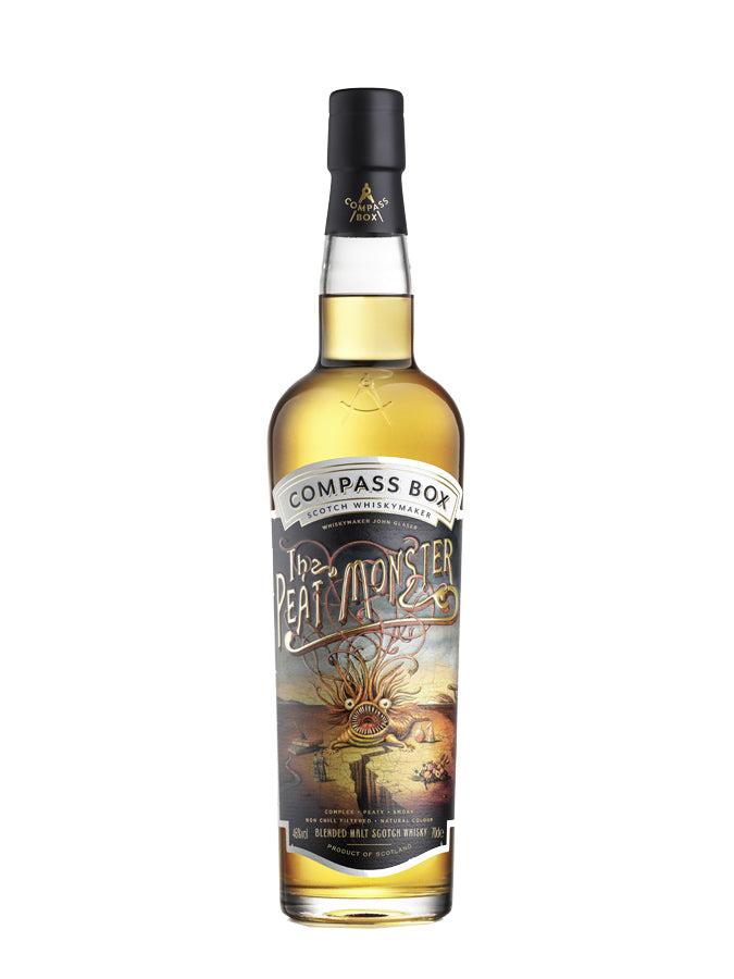 THE PEAT MONSTER, COMPASS BOX, 46% ABV
