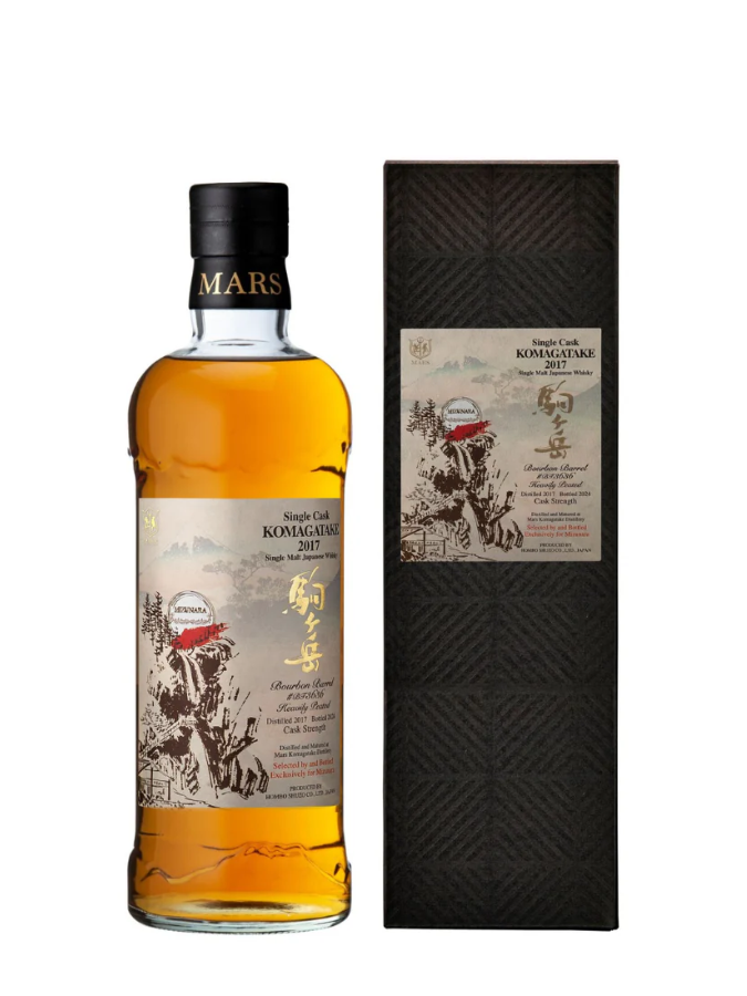 MARS KOMAGATAKE 2017 Single Malt Heavily Peated Single Cask, 61% ABV