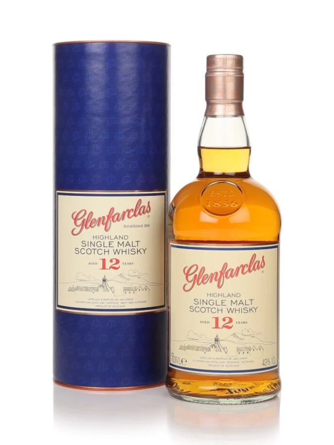 GLENFARCLAS 12 Year Old, 43% ABV