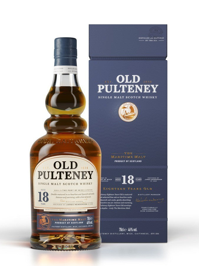 OLD PULTENEY 18 Year Old, 46% ABV