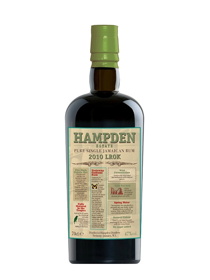 HAMPDEN 11 Year Old 2010 LROK, 47% ABV