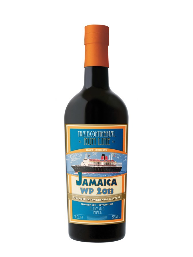 WORTHY PARK Jamaica 2013 Navy Trancontinental Rum Line (TCRL), 57.10% ABV