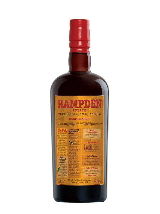 HAMPDEN HLCF Classic Overproof, 60% ABV