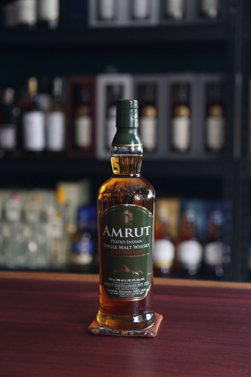 AMRUT Peated Cask Strength, 62.8% ABV