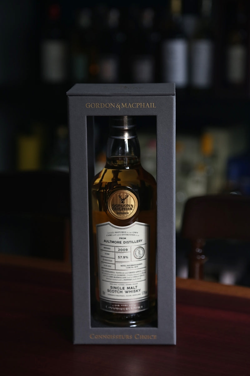 AULTMORE 2009 Refill Bourbon Connoisseur's Choice Gordon & Macphail, 57.9% ABV