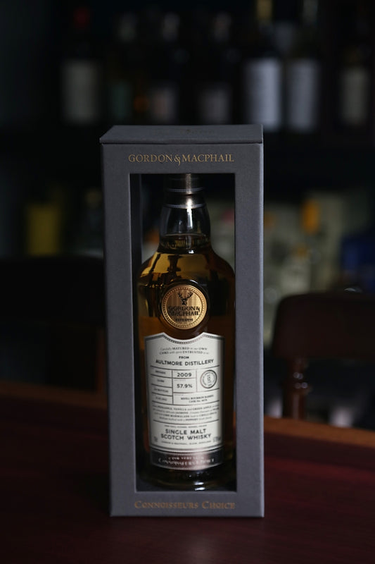 AULTMORE 2009 Refill Bourbon Connoisseur's Choice Gordon & Macphail, 57.9% ABV