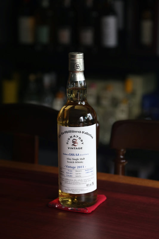 CAOL ILA 10 Year Old 2011 Signatory Vintage, 46% ABV