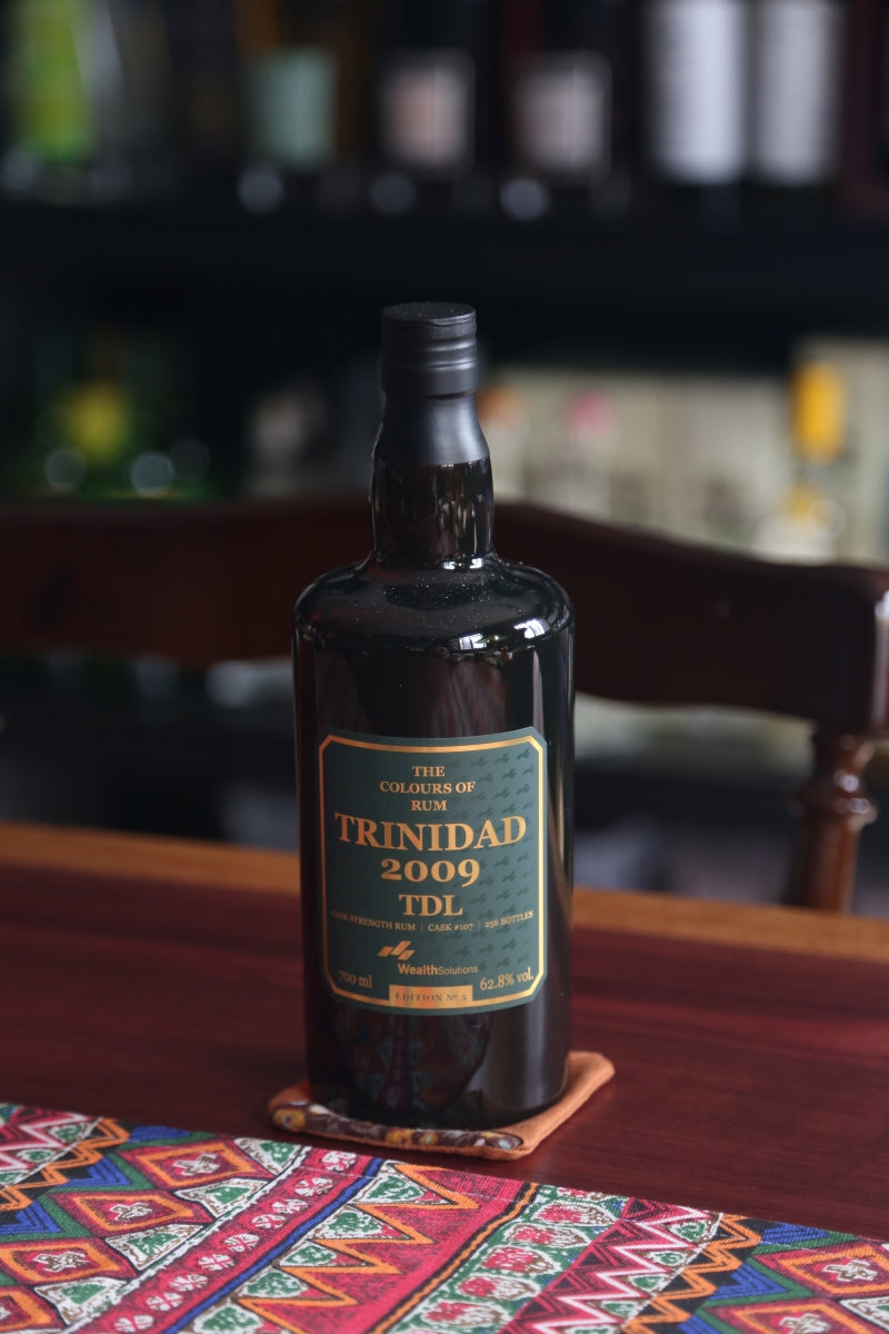 T.D.L Trinidad 13 Year Old 2009, The Colours of Rum, 62.8% ABV