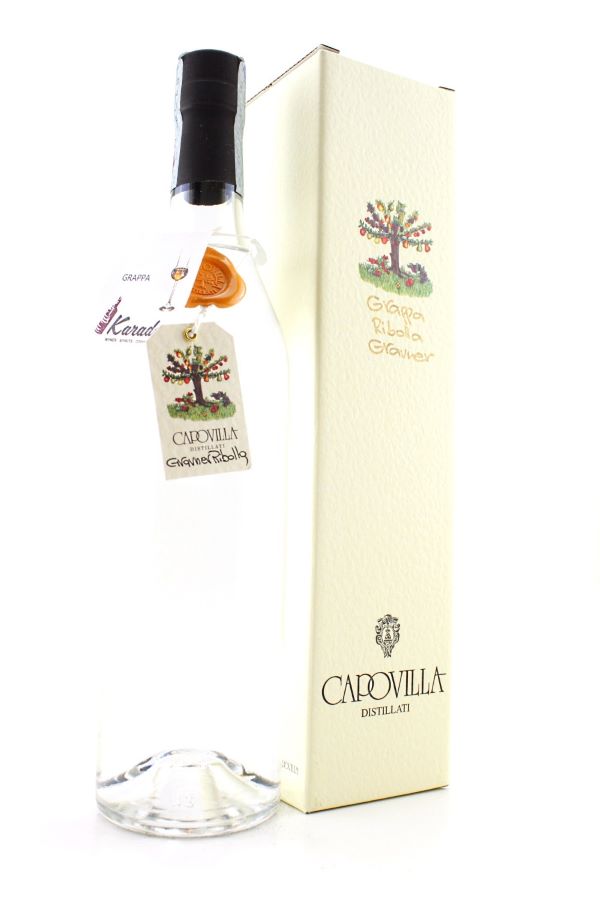CAPOVILLA Grappa Ribolla Gravner, 51% ABV